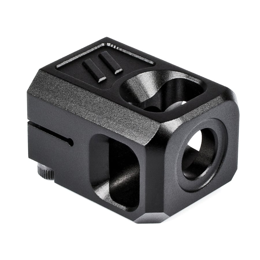 ZevTech Pro V2 1/2-28 Compensator, 9mm - COMP-PRO-V2-B - Zevtech