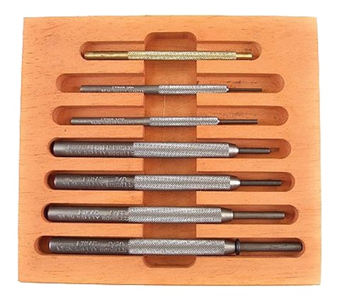 Lyman Steel 6-Piece Gunsmith Punch Set - 7031273 - Lyman