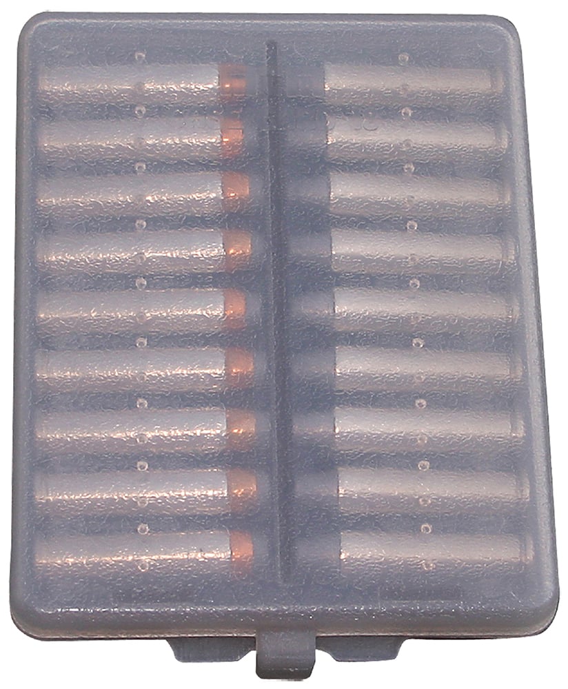 MTM Case Gard .38/.357 Cal 18 Round Ammo Wallet, Clear Smoke - W18-38-41 - Mtm Case Gard