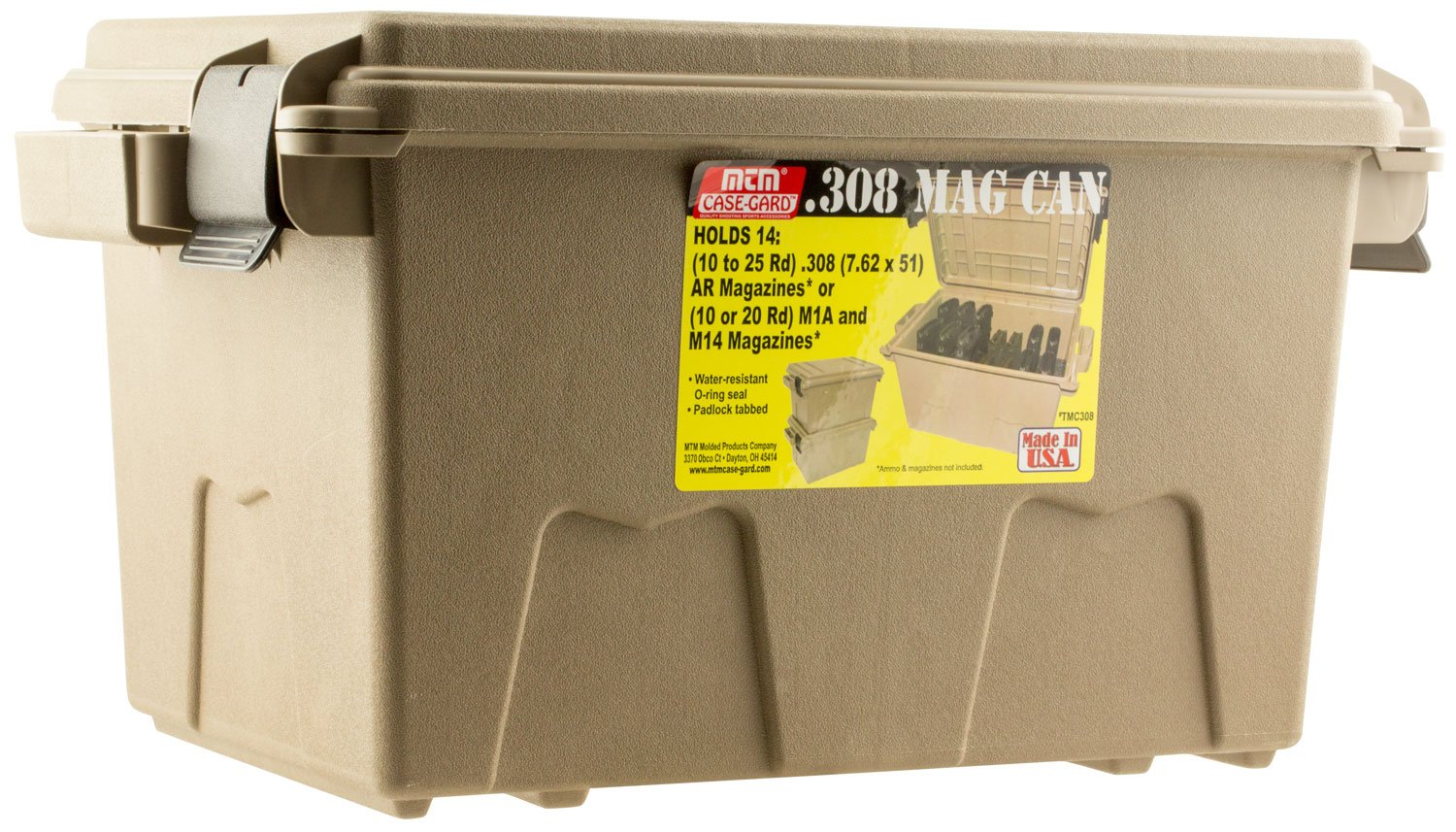 MTM Case Gard Tactical Magazine Can, Flat Dark Earth - TMC308 - Mtm Case Gard