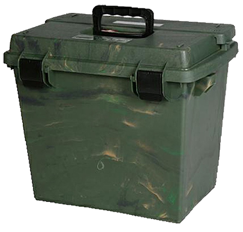 MTM Case Gard Sportsmen's Plus SPUD-7 Large Utility Dry Box, Green Wild Camo - SPUD709