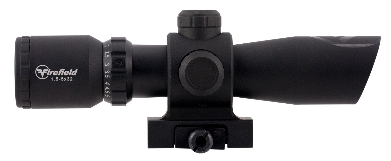 Firefield 1.5-5x32mm Illuminated Mil-Dot (SPF) Barrage Rifle Scope - FF13061 - Firefield