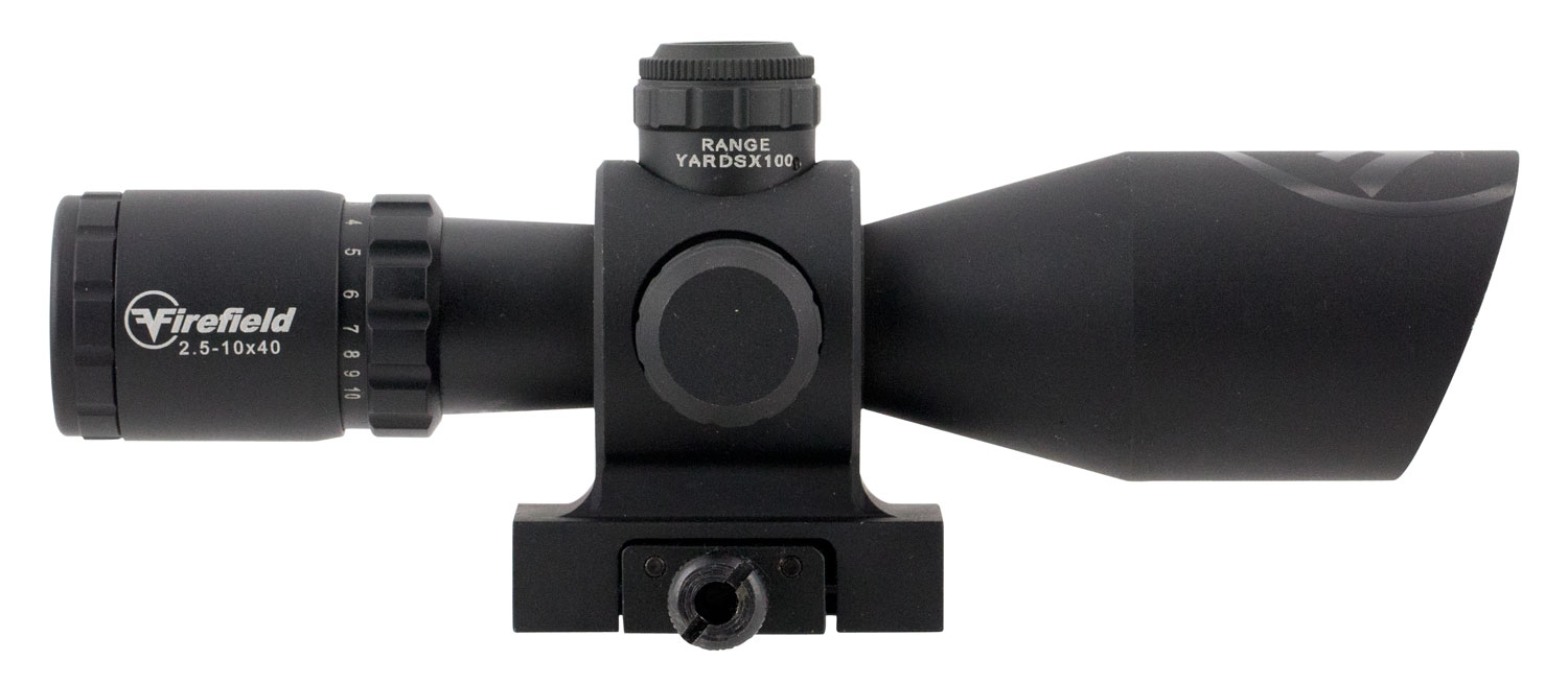 Firefield Barrage Riflescope 2.5-10x40mm Illuminated Mil-Dot SPF - FF13064 - Firefield