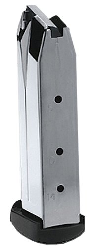 FN America 10 Round .45 ACP FNX Detachable Magazine, Stainless Body/Black Base - 663221 - Fnh