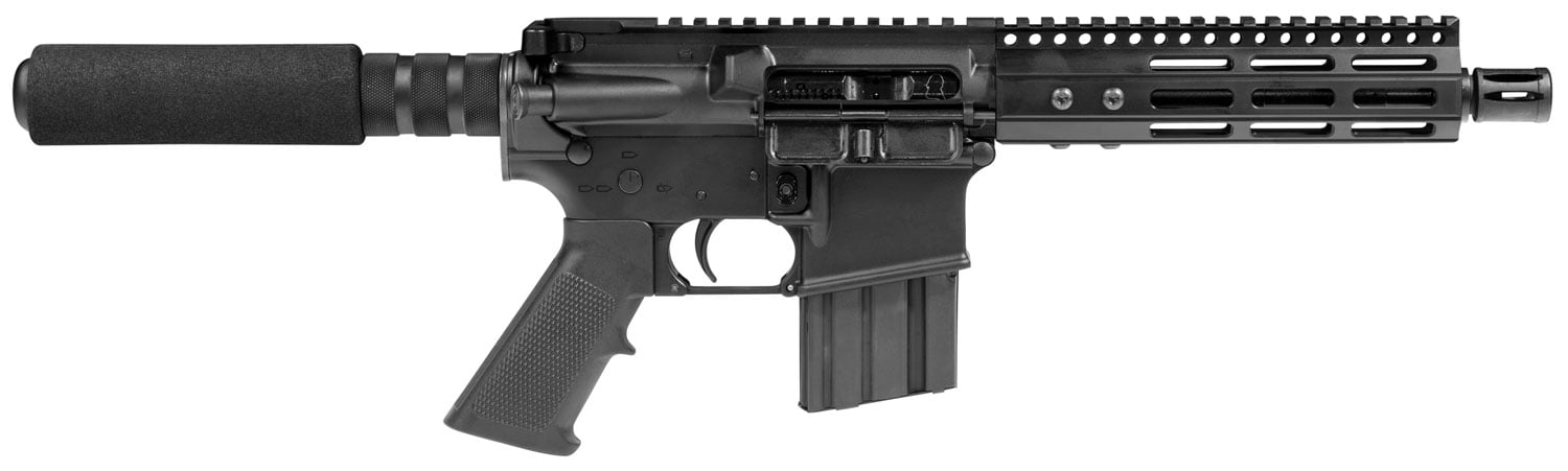 Franklin Armory CA7 5.56 Semi-Automatic AR Pistol, Hardcoat Anodized Black/Black Nitride - 3130 - Franklin Armory
