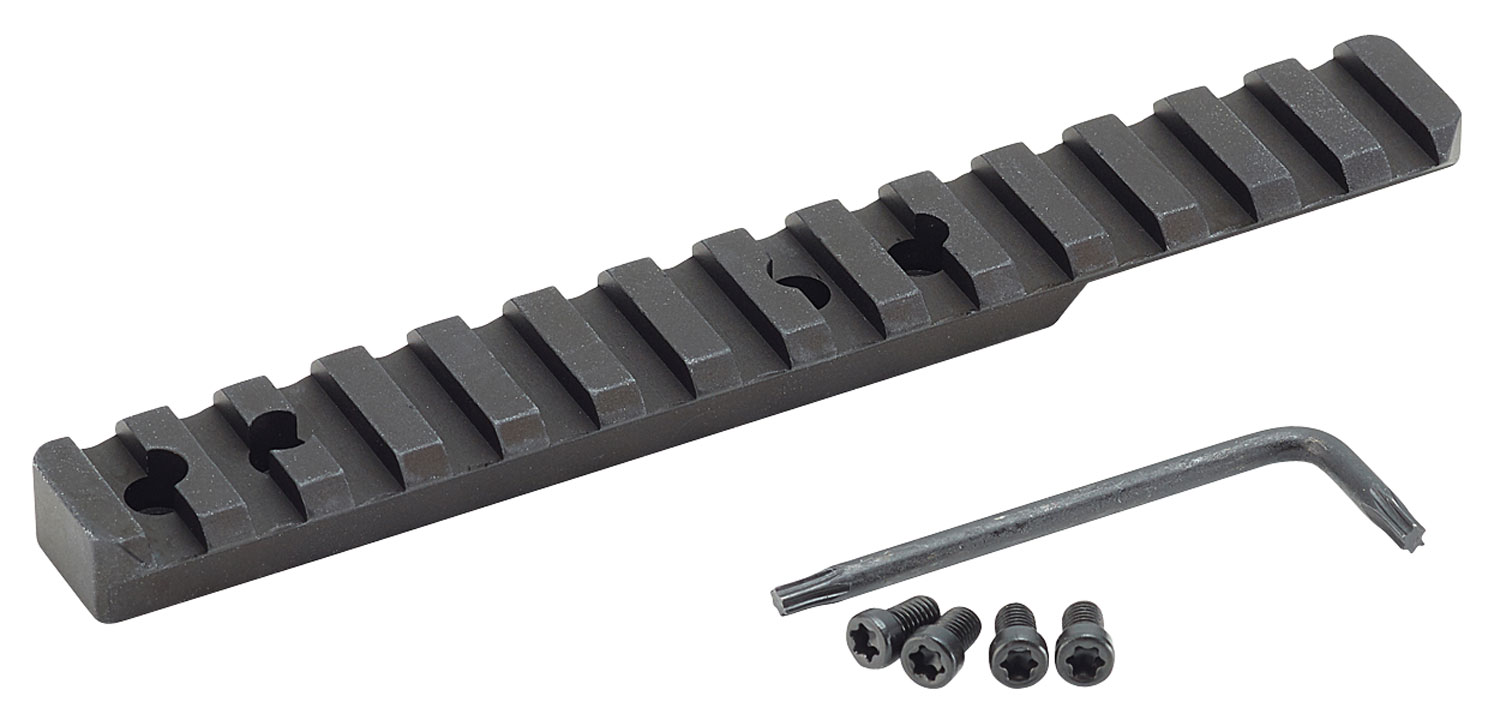 Henry H014 Long Ranger Aluminum 1-Piece Picatinny Rail, Black - HLRPR001 - Henry