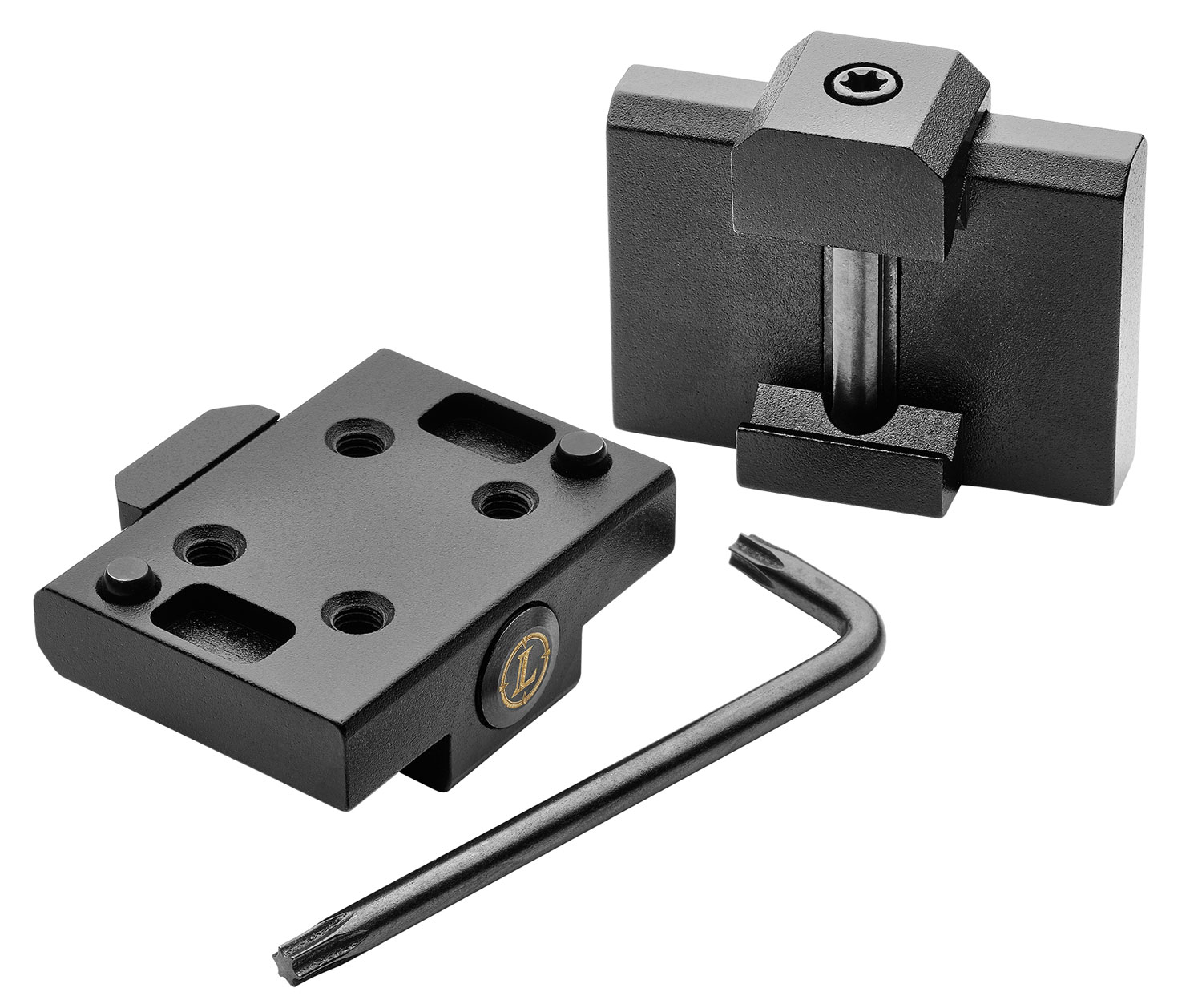 Leupold DeltaPoint Pro Aluminum 1-Piece Cross Slot Mount, Matte Black - 120056 - Leupold