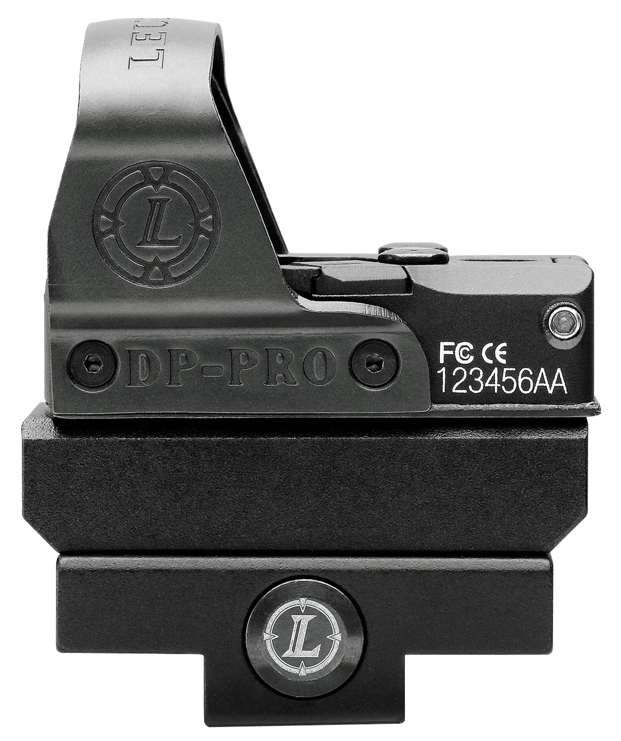 Leupold & Stevens DeltaPoint Pro Cross Slot Riser, Matte Black - 120059 - Leupold