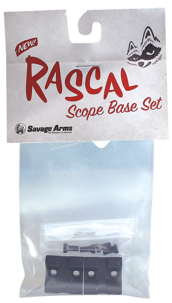 Savage Arms Rascal 2-Piece Scope Mount Base, Black - 70459 - Savage Arms