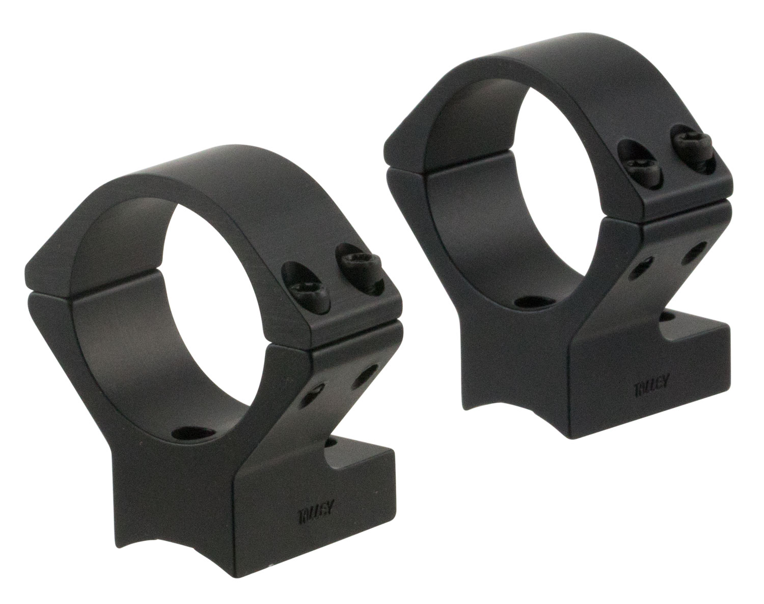 Talley Savage A17/A22 1" Low 7075 T6 Aluminum 1-Piece Scope Mount, Anodized Black - 930725 - Talley
