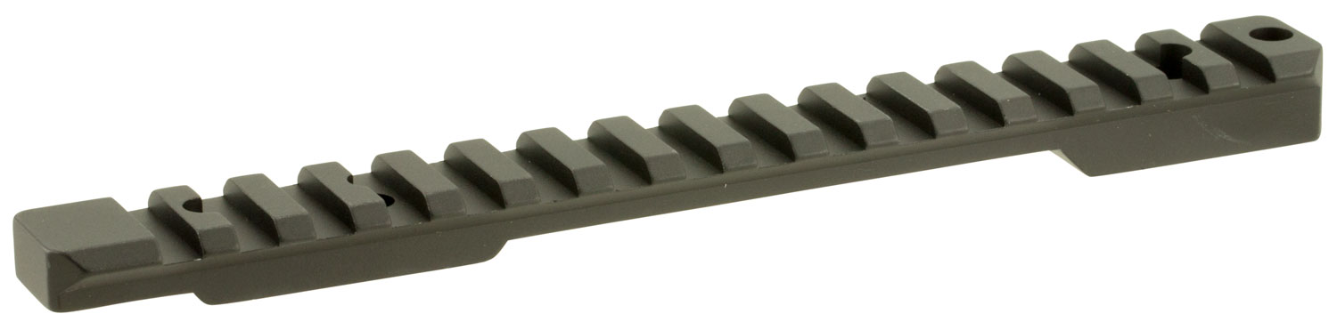 Talley Remington 700 Long Action 7075 T6 Aluminum 1-Piece Picatinny Base, Matte Black - PLO252700