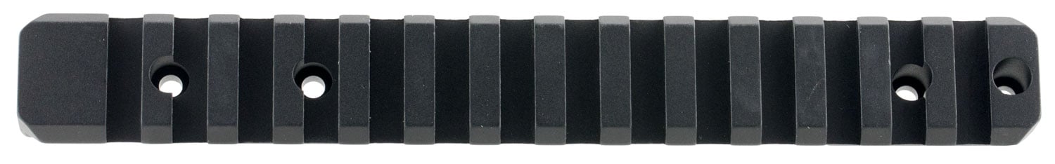 Talley Remington 700 Short Action 7075 T6 Aluminum 1-Piece Picatinny Base, Matte Black - PSO252700 - Talley