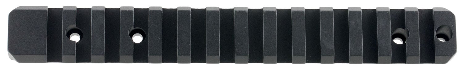 Talley Savage Short Action 7075 T6 Aluminum 1-Piece 20 MOA Picatinny Base, Matte Black - PSM252725 - Talley