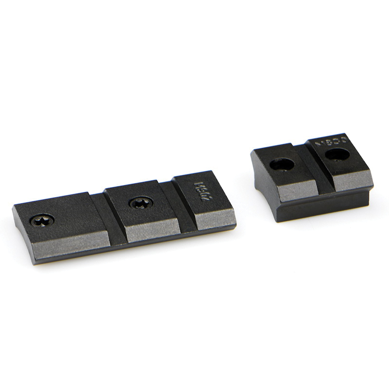 Warne Scope Mounts Maxima Remington 7 Steel 2-Piece Scope Base, Matte Black - M902801M
