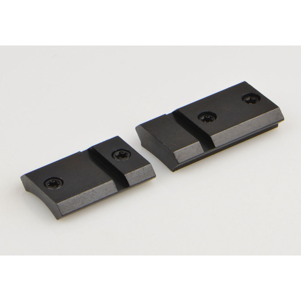 Warne Scope Mounts Maxima Weatherby Mark V Steel 2-Piece Scope Base, Matte Black - M888875M