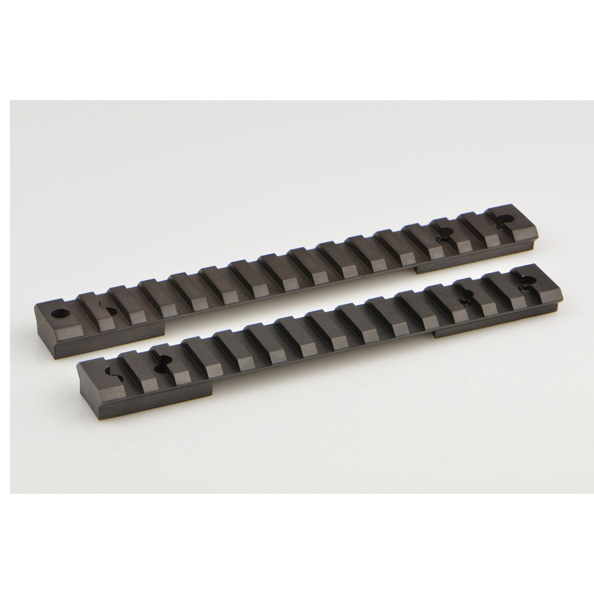 Warne Scope Mounts Remington 700 Short Action Steel 1-Piece 20 MOA Tactical Rail, Matte Black - M673M20MOA