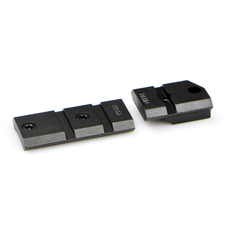 Warne Scope Mounts Maxima Mauser 98 Unaltered Steel 2-Piece Scope Base, Matte Black - M902832M - Warne