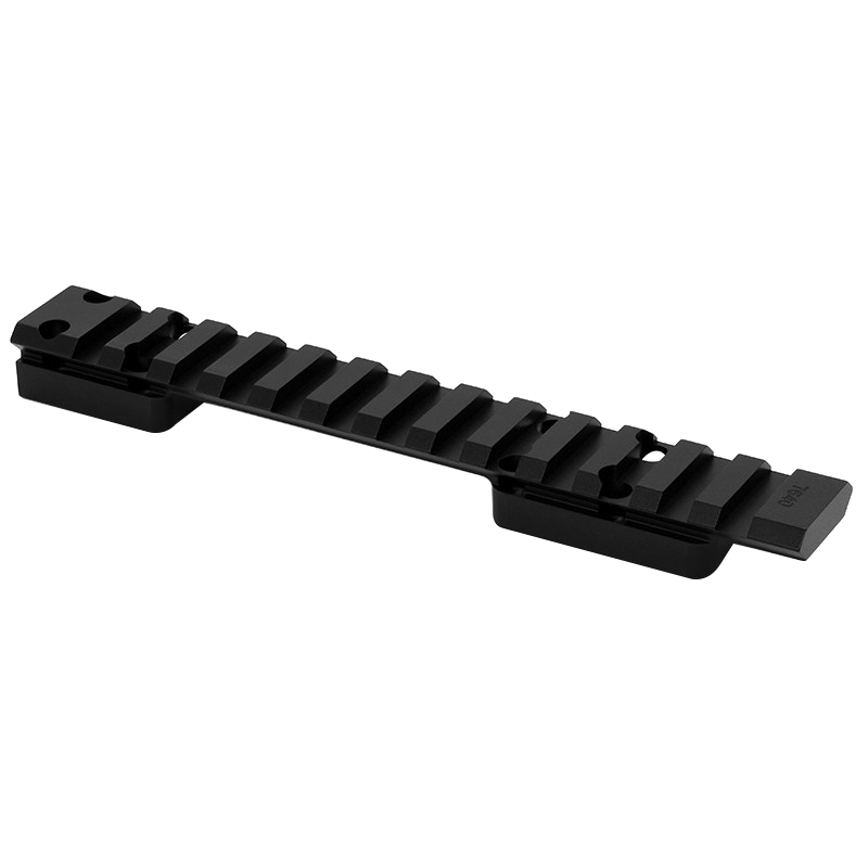 Warne Scope Mounts Mountain Tech Browning X-Bolt Super Short Action 7075 T6 Aluminum 1-Piece Scope Mount Rail, Hardcoat Anodized Black - 7640M - Warne