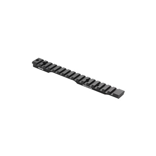 Weaver Remington 700 Short Action 6061 T6 Aluminum 1-Piece Extended Tactical Multi-Slot Base, Anodized Matte Black - 99503 - Weaver