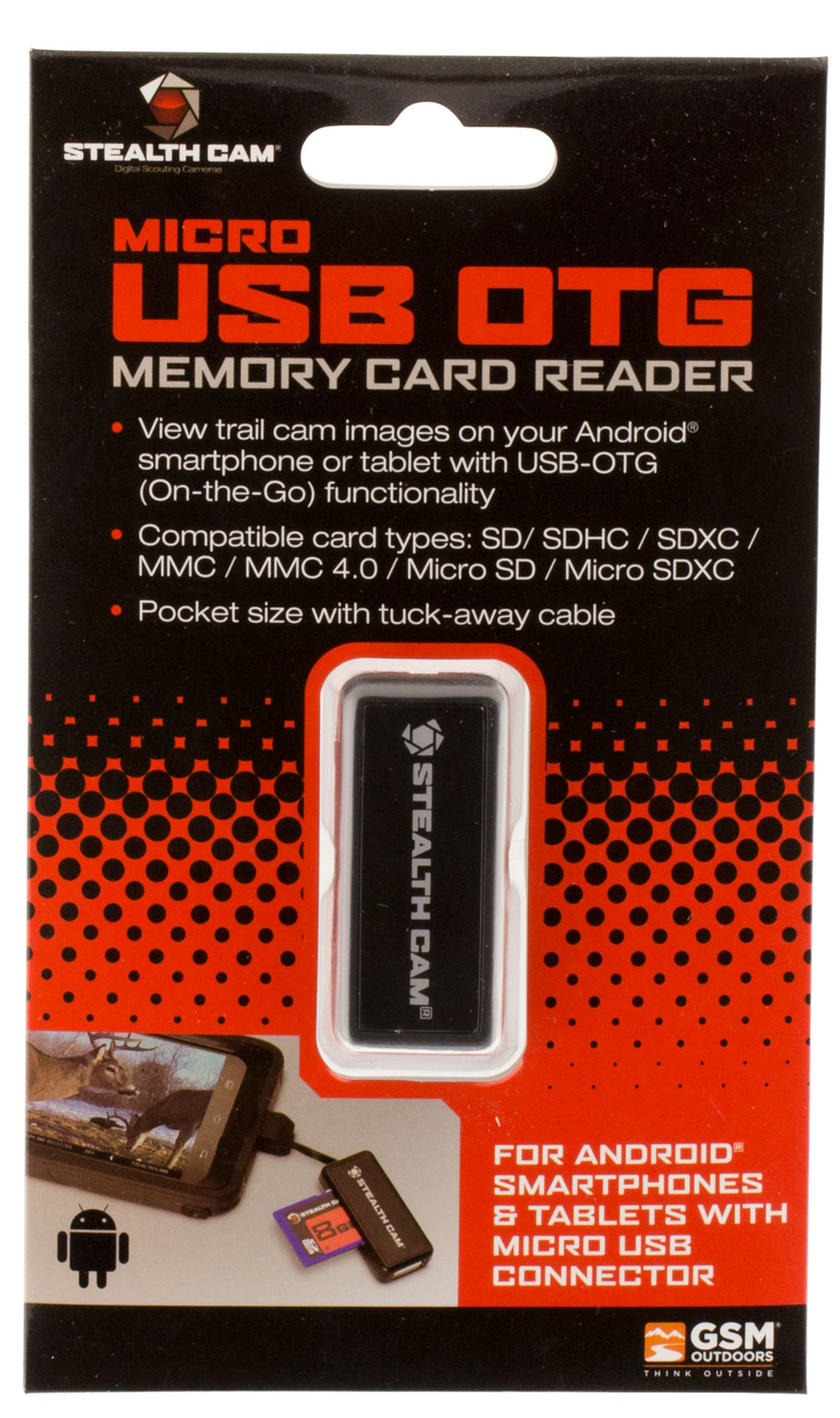 Stealth Cam SD Memory Card Reader for Android Devices - STCSDCRAND - Stealth Cam