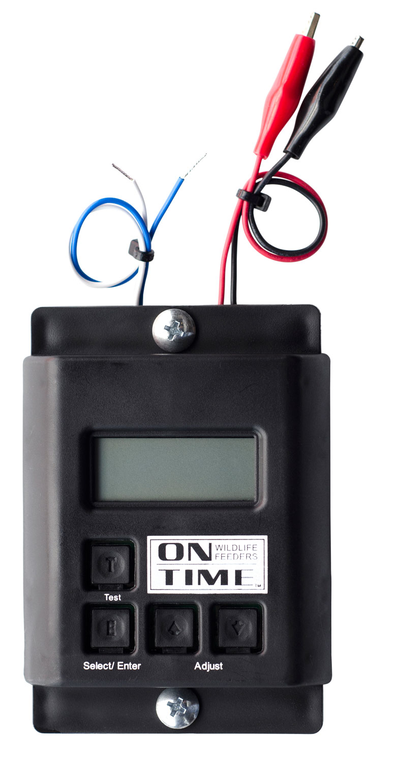 On Time Feeders Black Digital Timer, 6/12 V - 00503 - On Time