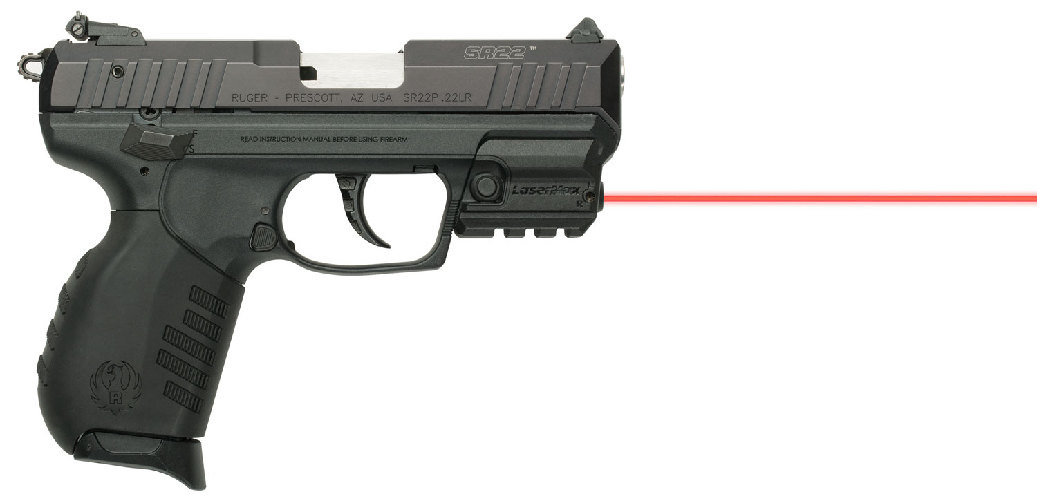 LaserMax Rail Mounted Laser for Ruger SR22 and SR9 Pistols - LMS-RMSR