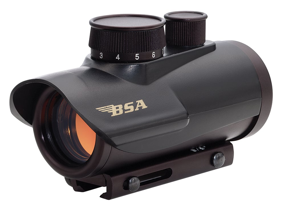 BSA Optics 1x30mm Red Dot Sight, 5 MOA Dot - RD30 - Bsa