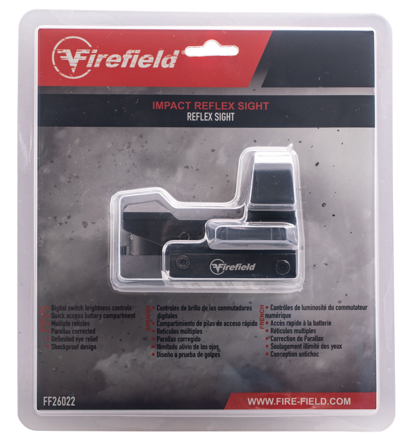 Firefield Impact 1x33x23mm Reflex Sight - FF26022 - Firefield