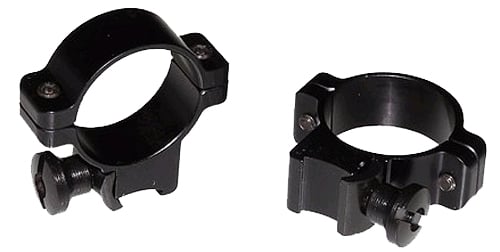 Burris 1" Medium Aluminum 2-Piece Scope Ring, Gloss Black - 420071 - Burris Co