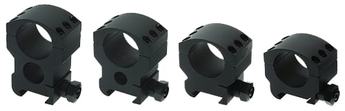 Burris Xtreme Tactical 30mm Medium Aluminum 2-Piece Scope Ring, Matte Black - 420162