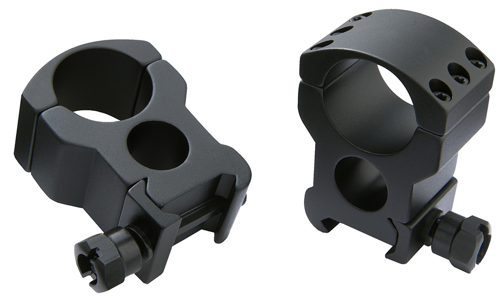 Burris Xtreme Tactical 1" Low Aluminum 2-Piece Scope Ring, Matte Black - 420180 - Burris Co