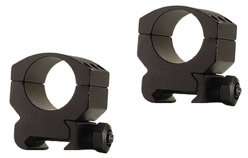 Burris Xtreme Tactical 1" Medium Aluminum 2-Piece Scope Ring, Matte Black - 420181 - Burris Co