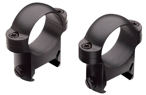 Burris Signature 1" Medium Steel 2-Piece Weaver Style Zee Ring, Gloss Black - 420520 - Burris Co