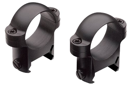 Burris Signature 1" Medium Steel 2-Piece Weaver Style Zee Ring, Matte Black - 420521 - Burris Co