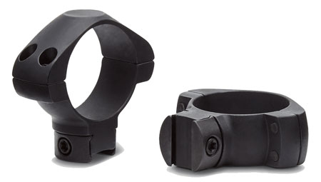 Konus USA 1" Medium Steel 2-Piece Scope Ring for Air Guns, Black - 7416 - Konus