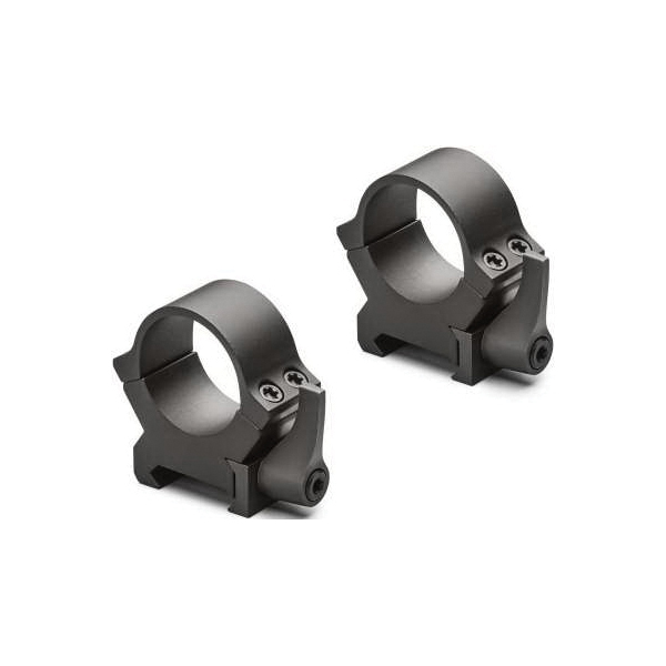 Leupold QRW2 1" Medium Steel 2-Piece Scope Ring, Silver - 174069 - Leupold
