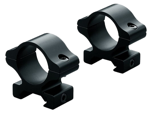 Leupold & Stevens Rifleman 1" High Aircraft Grade Aluminum 2-Piece Detachable Scope Ring, Gloss Black - 57390