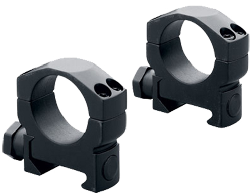Leupold Mark 4 1.34" Super High Steel 2-Piece Scope Ring, Matte Black - 59310 - Leupold