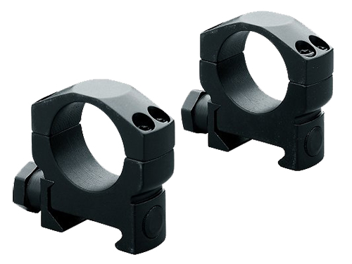 Leupold Mark 4 1.18" Super High Steel 2-Piece Scope Ring, Matte Black - 60750 - Leupold