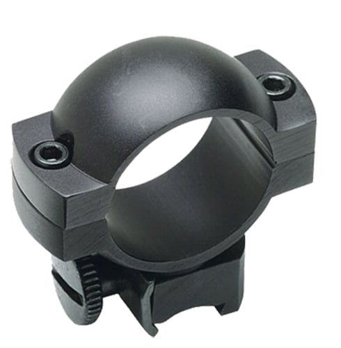Redfield 1" High Aluminum 2-Piece Scope Ring, Matte Black - 47316 - Redfield