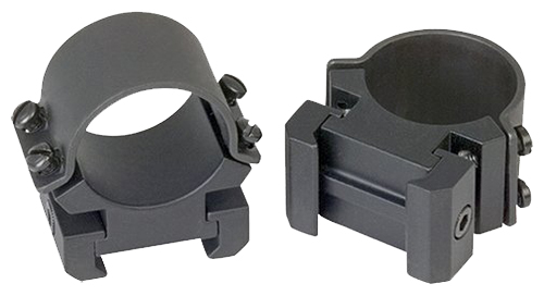 Weaver Sure Grip 1" High Steel 2-Piece Quick Detach Top Mount Scope Ring, Black - 49161 - Weaver