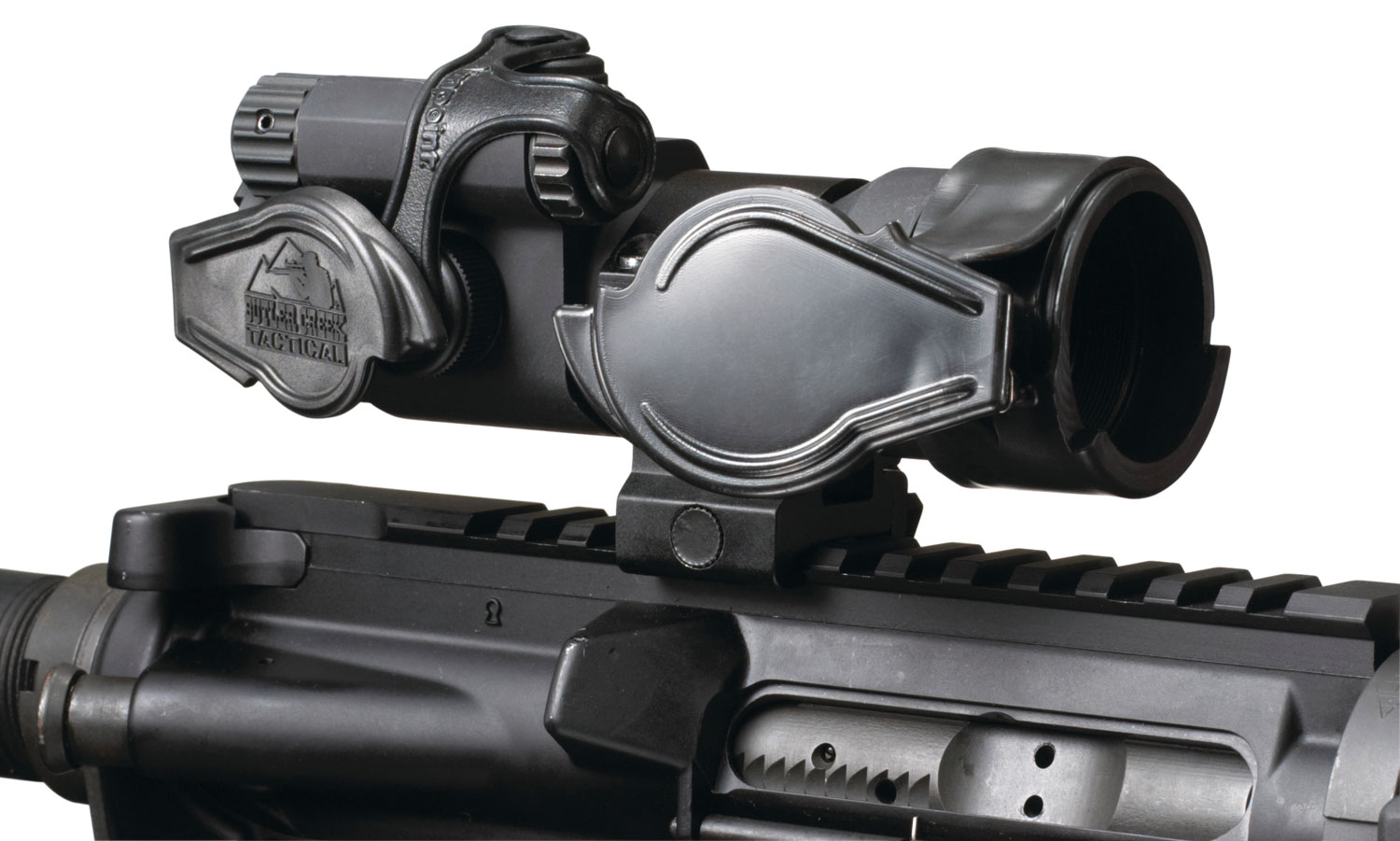 Butler Creek SideWinder Optic Cover, 30mm, Black - 41601 - Butler Creek