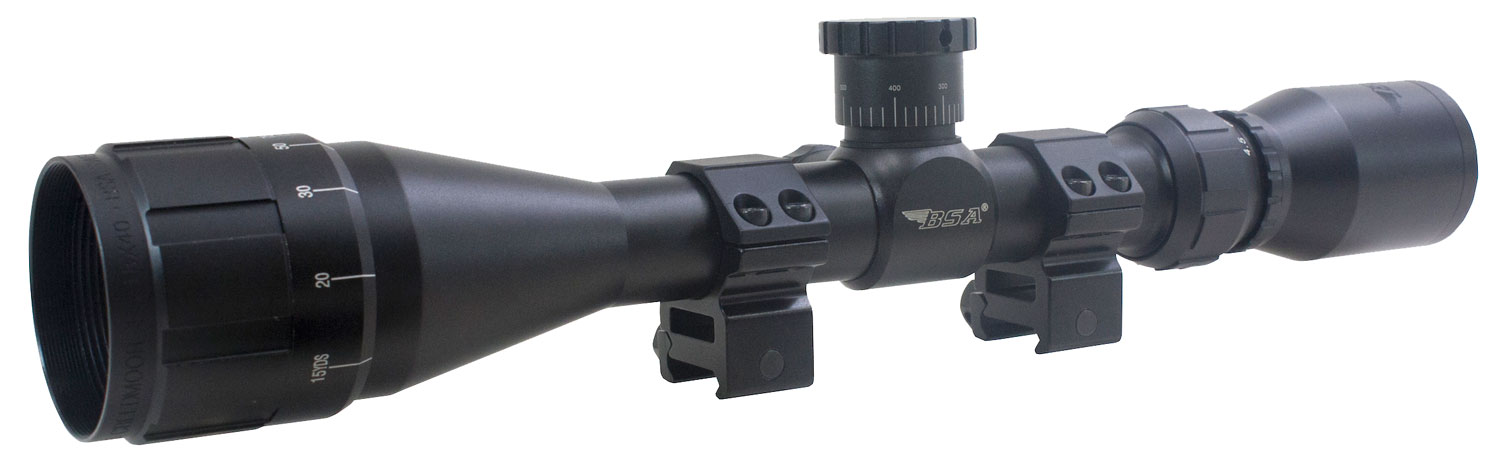 BSA Optics Sweet 17 3-12x40mm 30/30 Duplex Rifle Scope - 17312X40AO - Bsa