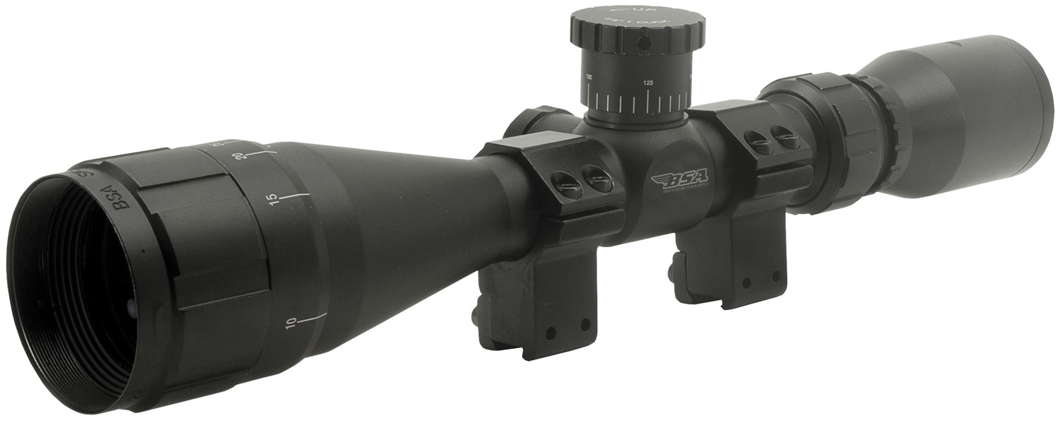 BSA Optics Sweet 22 4-12x40mm 30/30 Duplex Rifle Scope - 22412X40AO - Bsa