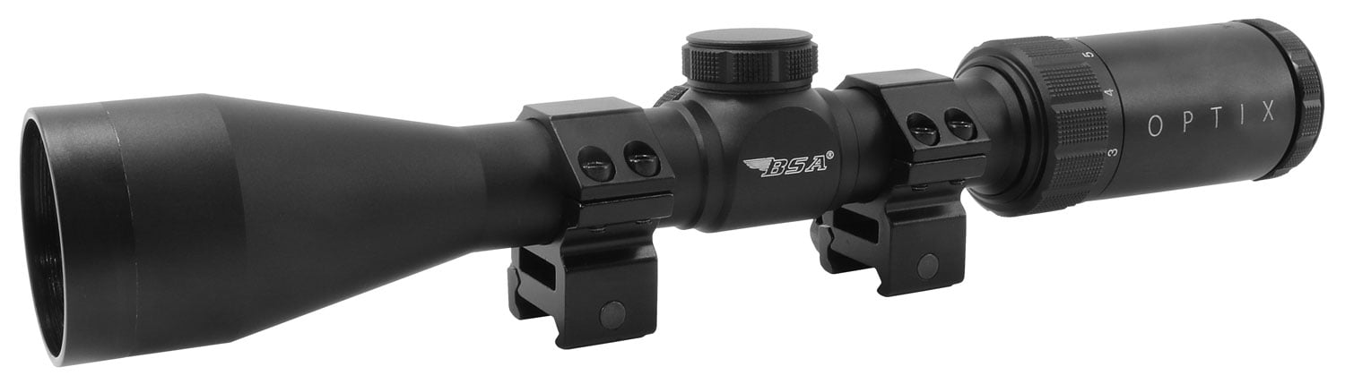 BSA Optics Optix Hunting Series 3-9x40mm BDC-8 1-Piece Rifle Scope - HS39X40TB - Bsa