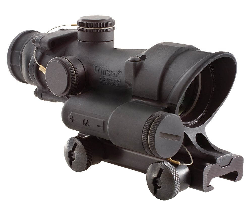 Trijicon ACOG 4x32mm Illuminated Red 5.56/.223 BDC Crosshair Rifle Scope - 100190 - Trijicon