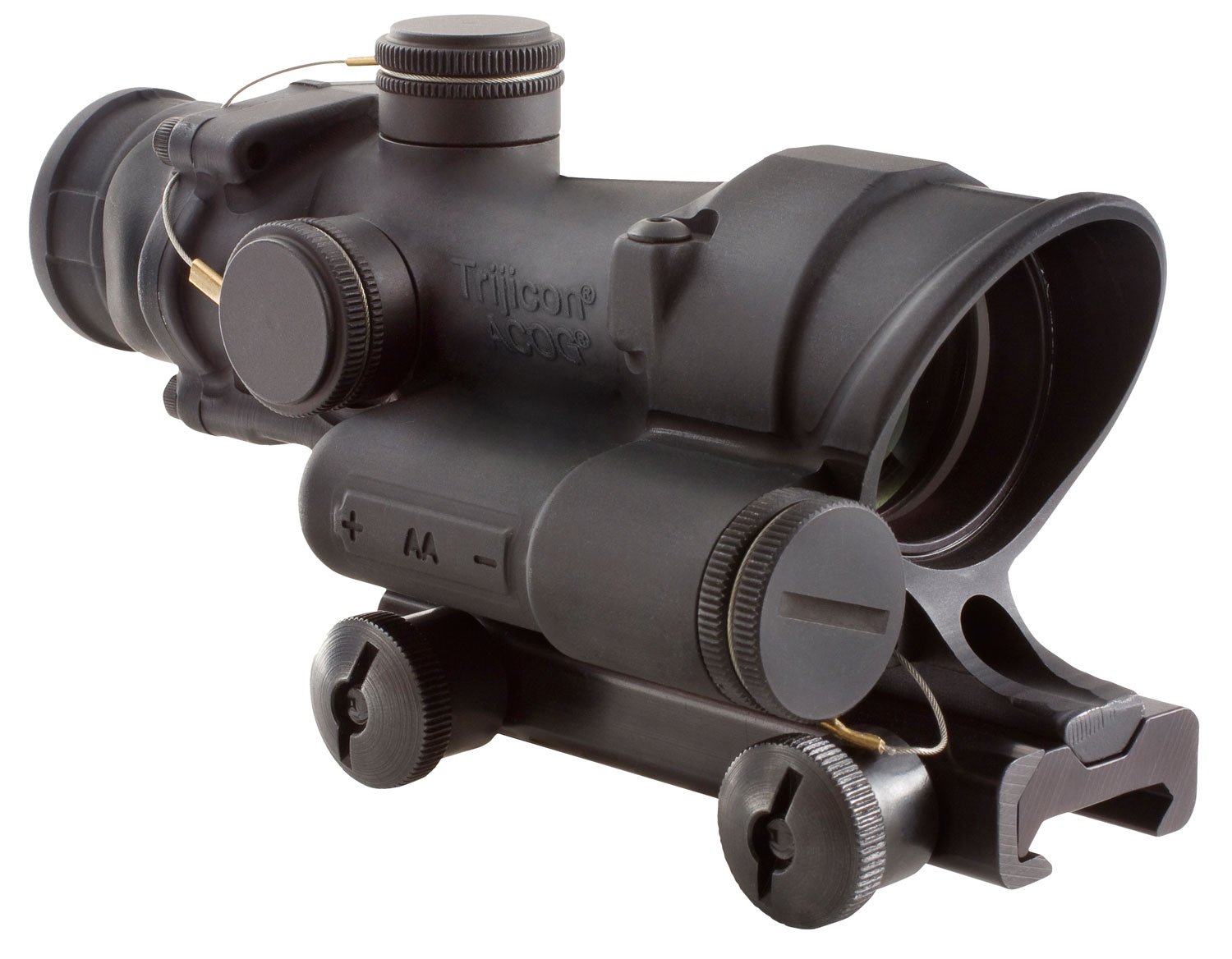 Trijicon ACOG 4x32mm Illuminated Red 5.56/.223 BDC Horseshoe Dot Rifle Scope - 100394 - Trijicon