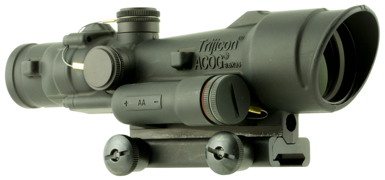 Trijicon ACOG 3.5x35mm Illuminated Green 5.56/.223 BDC Crosshair Rifle Scope - 100496 - Trijicon