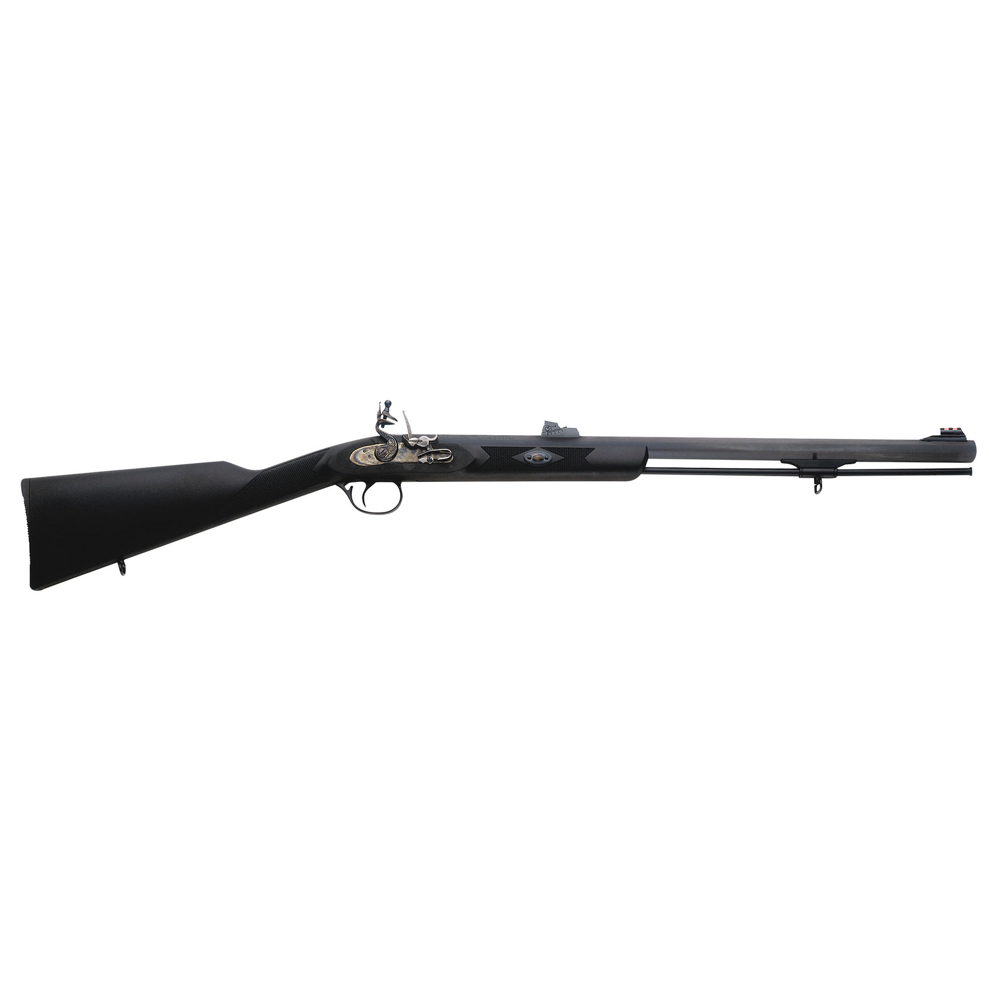 Traditions Deerhunter .50 Flintlock Rifle, Black - R3200850 - Traditions Performance Firearms