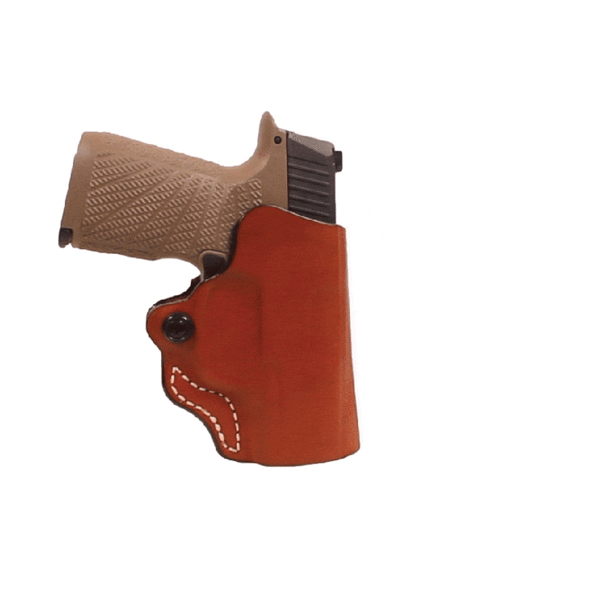 DeSantis Gunhide Mini Scabbard S and W CSX OWB Holster RH Leather Tan - Secure and Stylish Carry Solution - 019TA1WZ0